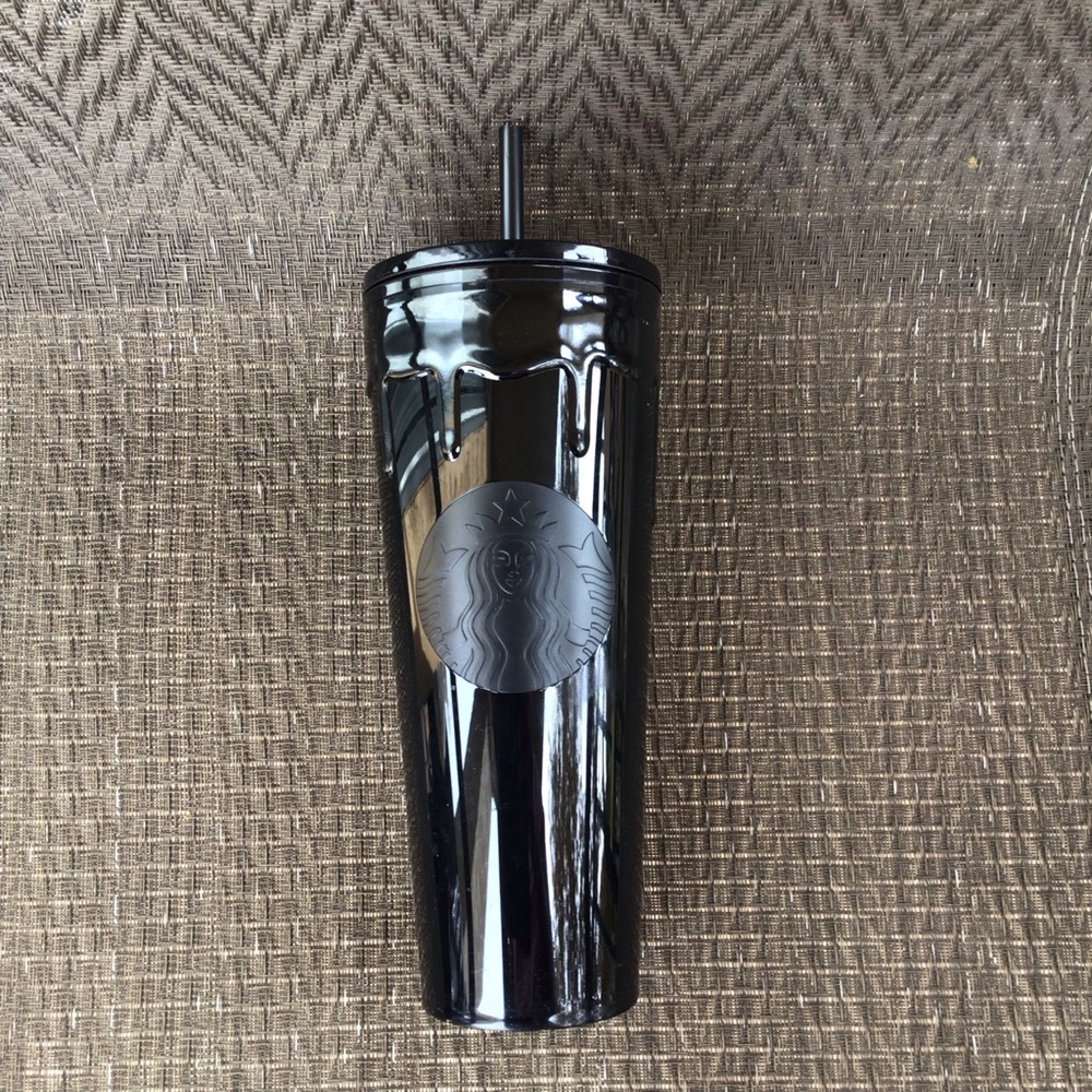 Starbucks 2024 Black Slime Drip 24 oz. Tumbler